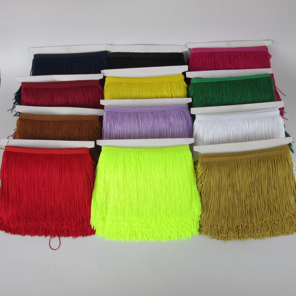 Fringe Ribbon Sewing - 10 metri di confezione 15 cm