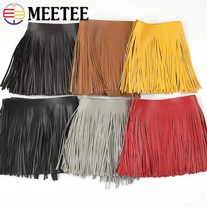 Fringe Ribbon Sewing - 1 Metro Meetee 10-30cmX5mm PU Pelle