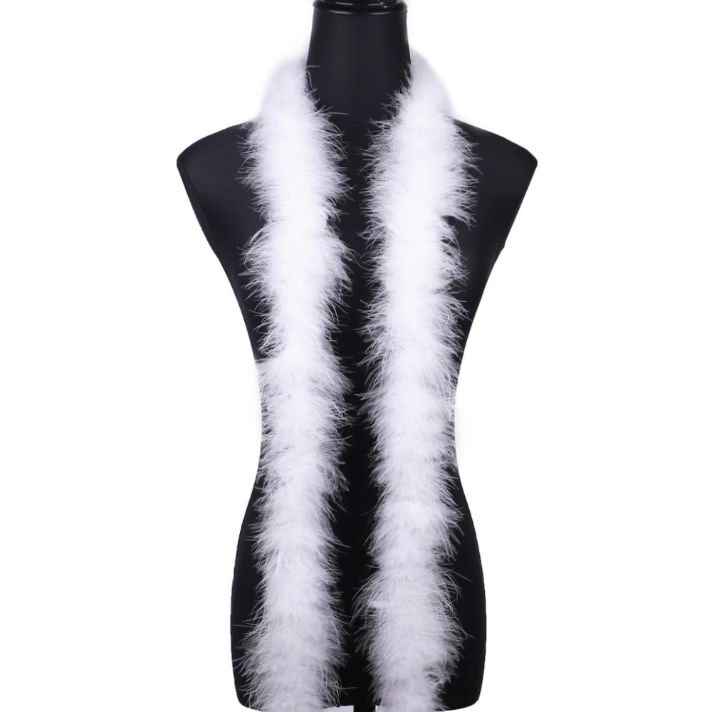 Feather Trim Marabou - 2 metri di piume di marabù