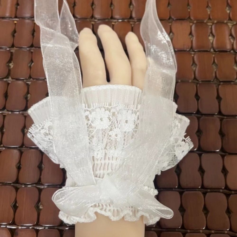 Manicotti a Ruche in Pizzo Sti - Lace Ribbon Trim recensione e prezzo