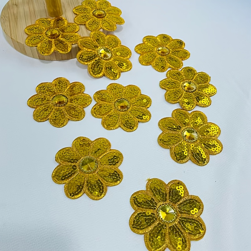 10 Pezzi Applicazioni Floreali - Applique Patch Flower recensione e prezzo