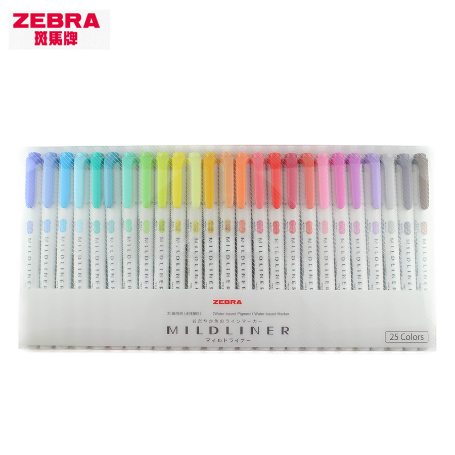 Zebra Full 35/25 Colori Mildli - Zebra Pen Mildliner recensione e prezzo