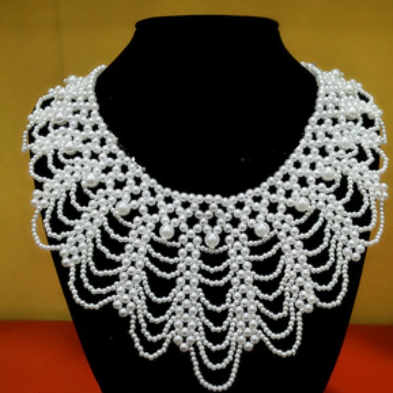 Nuova Collana con Perle e Pizz - Beaded Trim Fringe recensione e prezzo