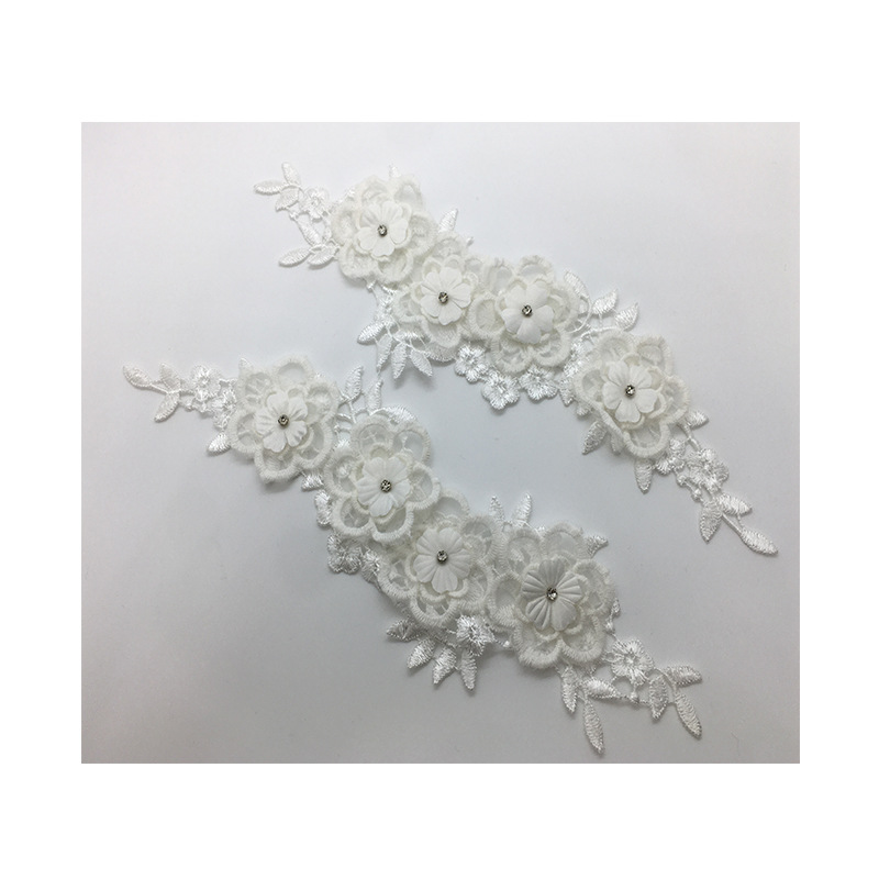 2 paia/lotto maglia alla moda  - Applique Patch Flower recensione e prezzo
