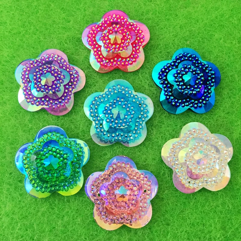 12 pezzi di strass in resina c - Sew On Rhinestone recensione e prezzo
