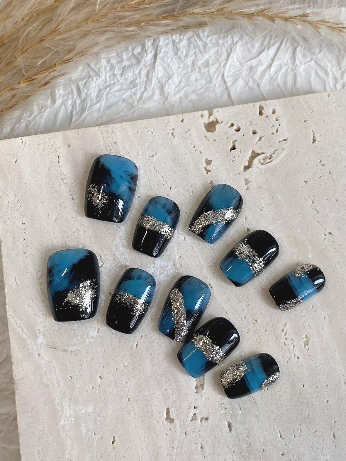 Confezione da 10 Unghie Finte  - Glitter Vinyl Roll recensione e prezzo