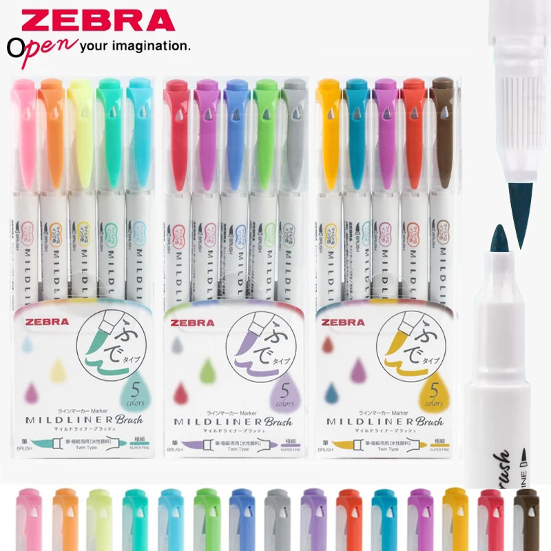 ZEBRA Mildliner evidenziatori  - Zebra Pen Mildliner recensione e prezzo