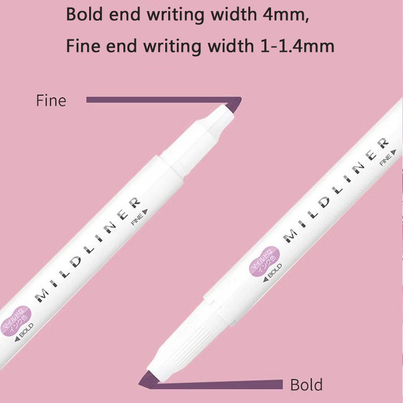 NUOVI evidenziatori zebrati ze - Zebra Pen Mildliner recensione e prezzo