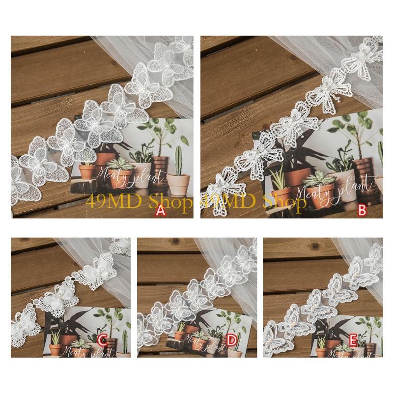 49MD 1 Yard Bowknot per Farfal - Lace Ribbon Trim recensione e prezzo