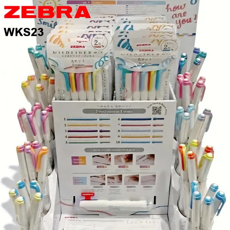 Evidenziatore Bicolore Zebra W - Zebra Pen Mildliner recensione e prezzo