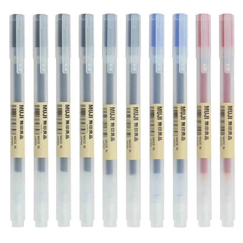 10-30 Pz/set 0.38/0.5mm Penna  - Muji Stationery Gel Pen recensione e prezzo