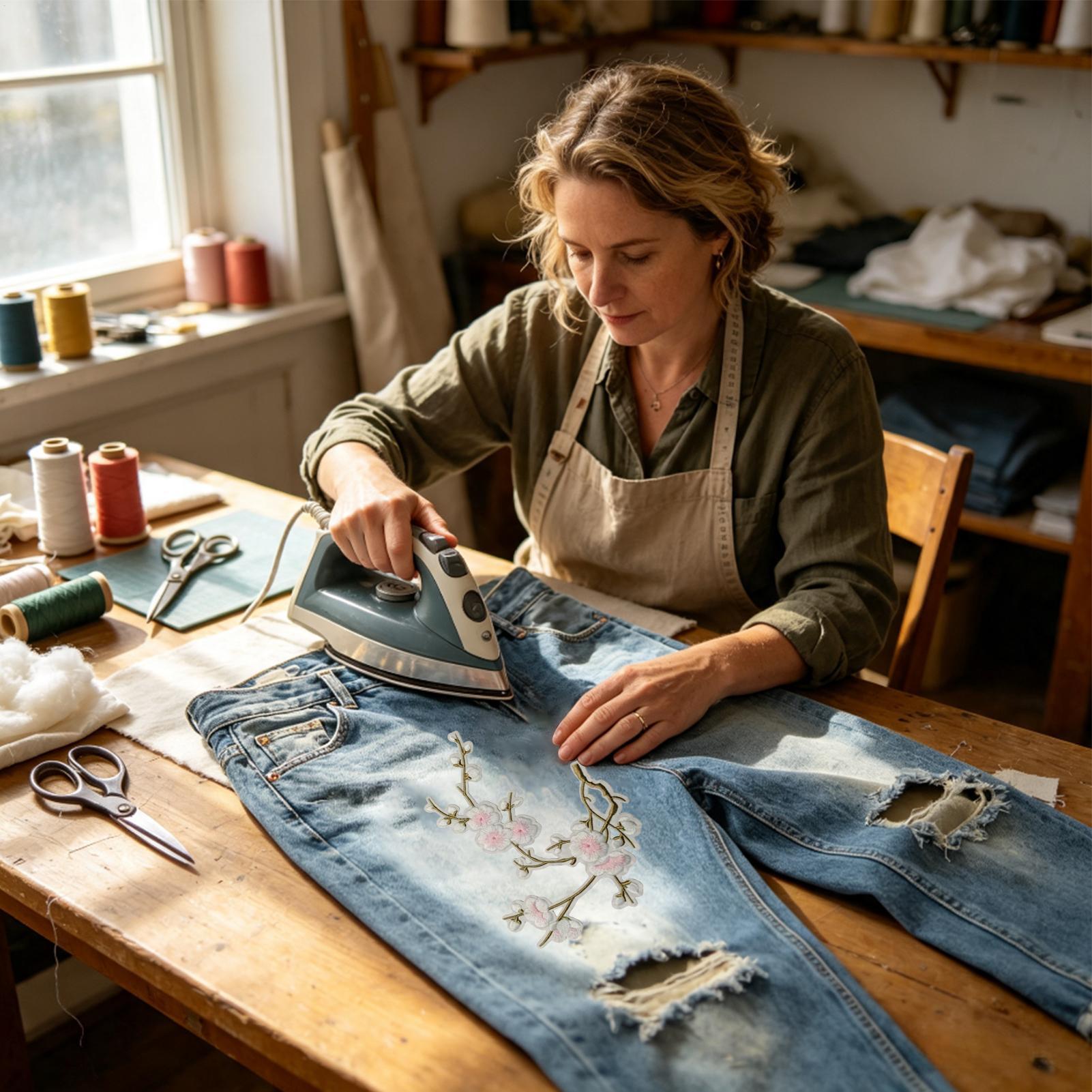 Toppe Termoadesive per Vestiti - Applique Patch Flower recensione e prezzo