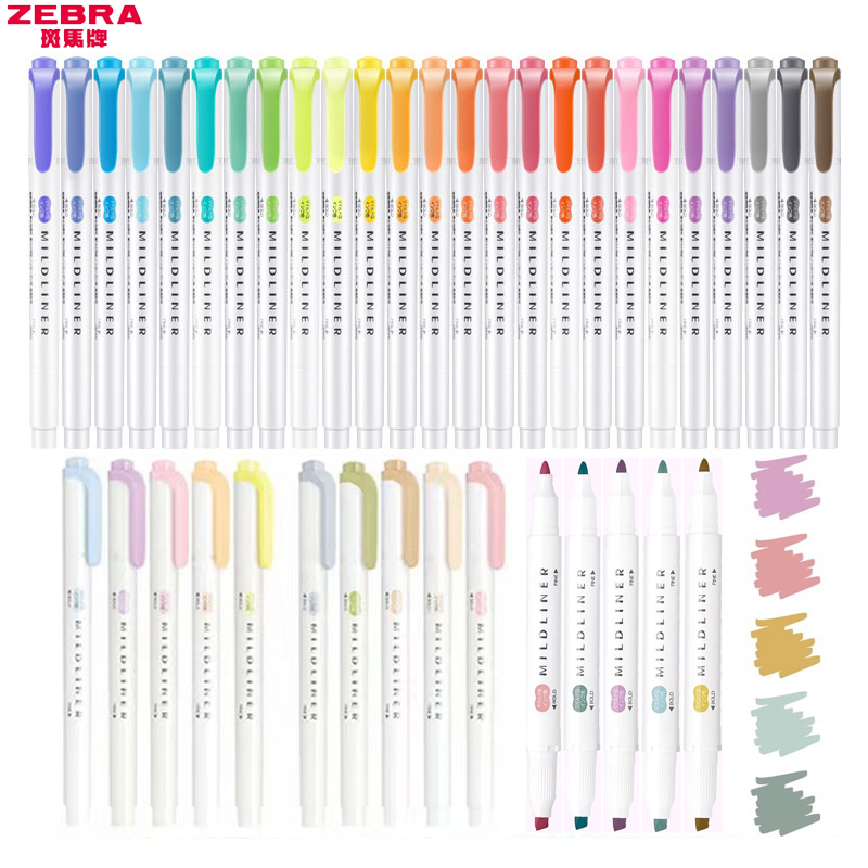 1/3 pezzi ZEBRA MILDLINER WKT7 - Zebra Pen Mildliner recensione e prezzo