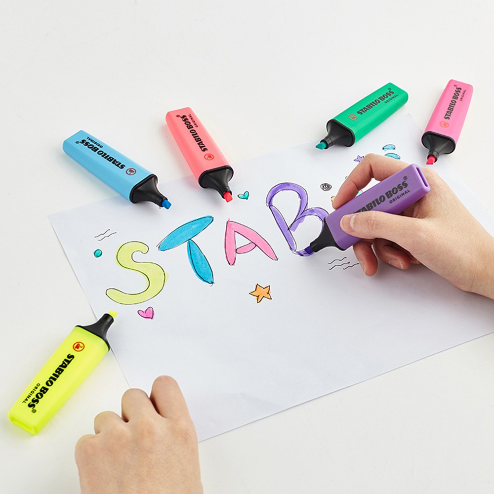 1 pz tedesco Stabilo evidenzia - Stabilo Marker Boss recensione e prezzo