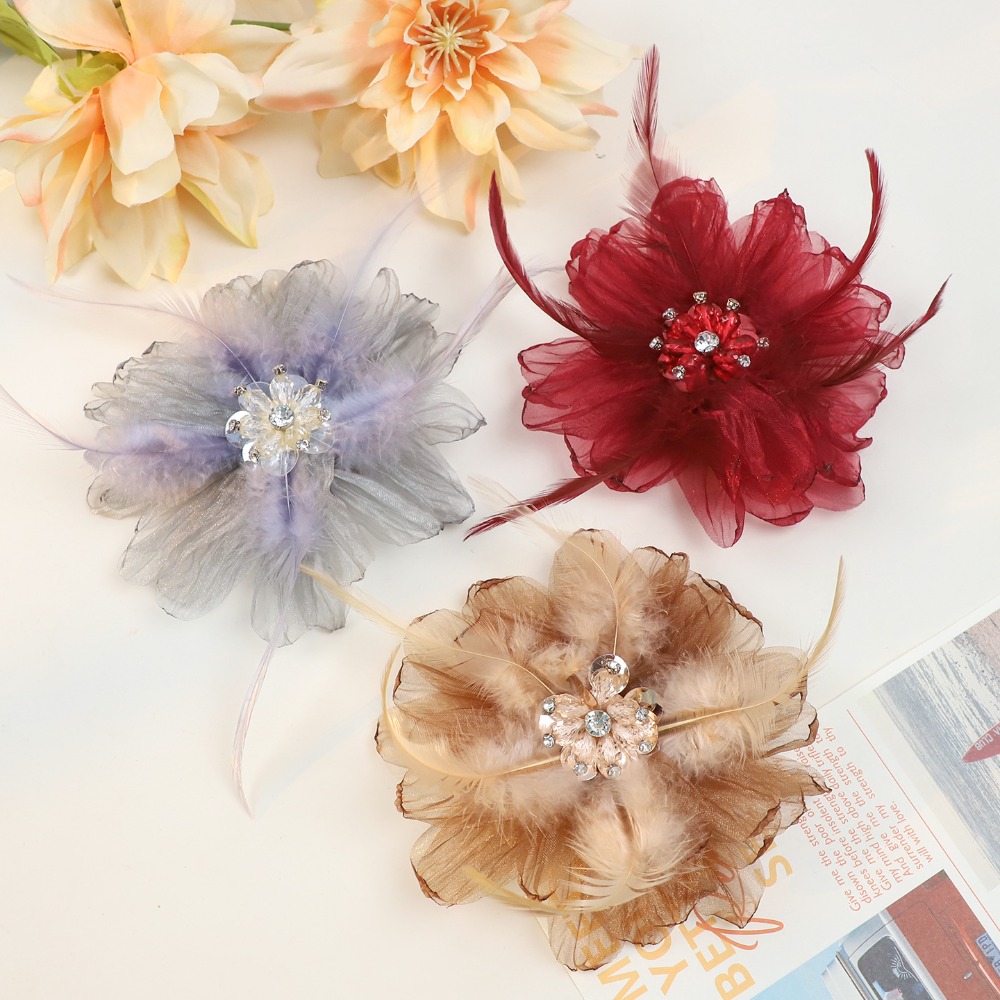 Spille Floreali Artigianali in - Crystal Mesh Fabric recensione e prezzo