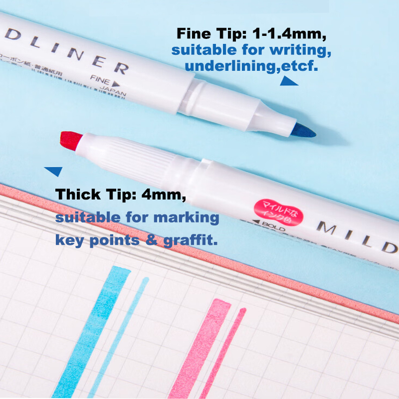 Set di evidenziatori Mildliner - Zebra Pen Mildliner recensione e prezzo