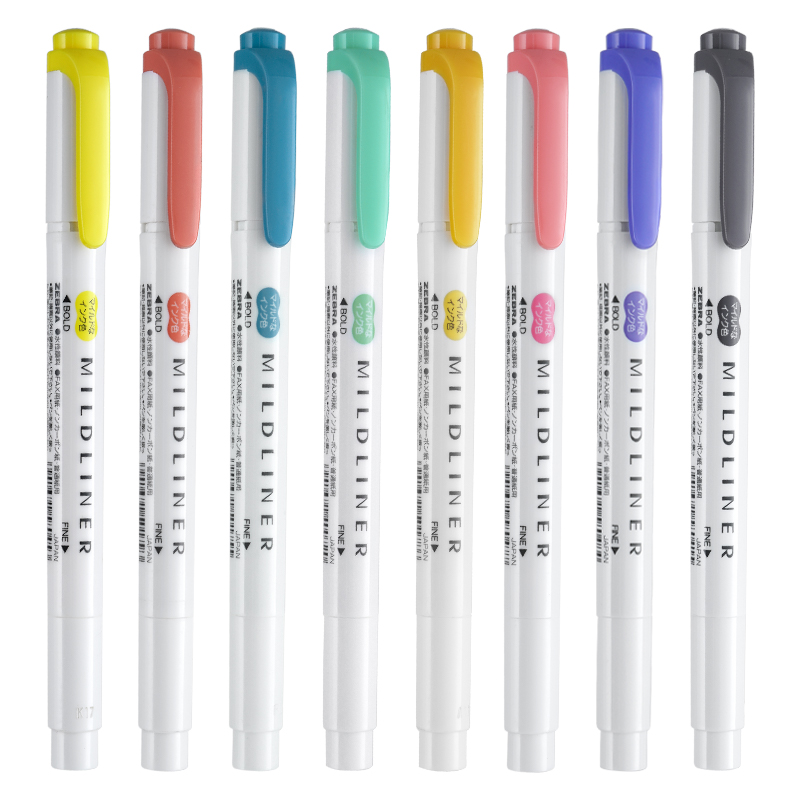 Zebra Mildliner Liner Penna ev - Zebra Pen Mildliner recensione e prezzo