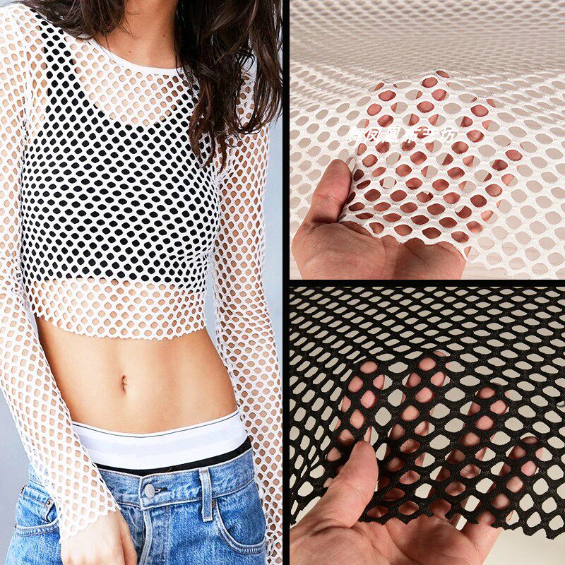 Tessuto a rete morbido elastic - Crystal Mesh Fabric recensione e prezzo